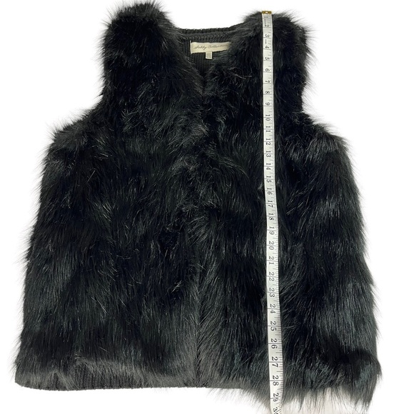 Sebby Collection Black Faux Fur Vest Size XXL/XXG - Picture 8 of 8